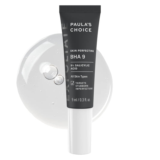 Paula's Choice SKIN PERFECTING BHA 9 Spot Treatment – 9% Salicylic Acid Exfoliant for Blackheads, Large Pores, Wrinkles & Fine Lines, Fragrance-Free, 0.3 Fl Oz Avelisse