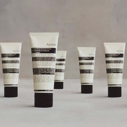 Aesop Purifying Facial Exfoliant Paste | Cream-Based Cleanser with Fine Quartz, Rosemary Leaf & Lactic Acid | 75mL Avelisse