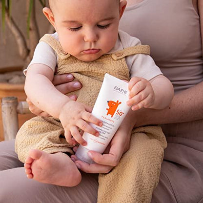 Laboratorios Babe Pediatric Sun Screen Lotion SPF 50+ – 100 ml (3.4 fl oz) – Broad Spectrum UVA/UVB Protection for Children's Sensitive Skin Avelisse