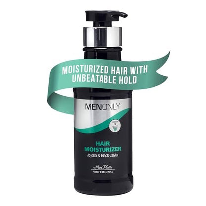 Mon Platin Black Caviar Hair Cream – Leave-In Moisturizer with Jojoba, Avocado & Silicone – Smooth & Shine – 250ml