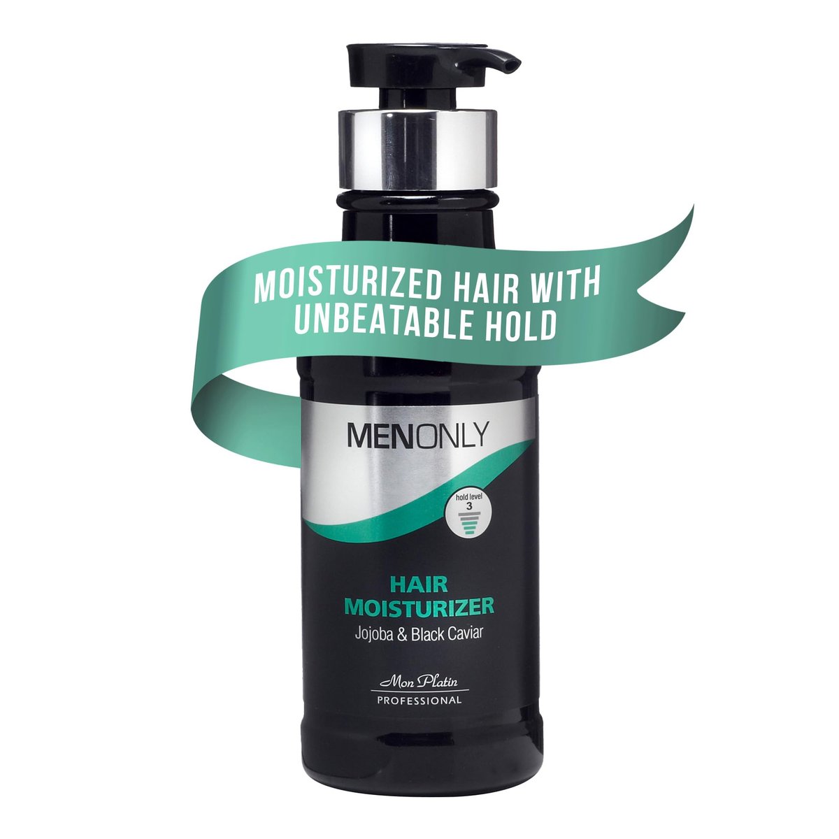 Mon Platin Black Caviar Hair Cream – Leave-In Moisturizer with Jojoba, Avocado & Silicone – Smooth & Shine – 250ml - görsel 3