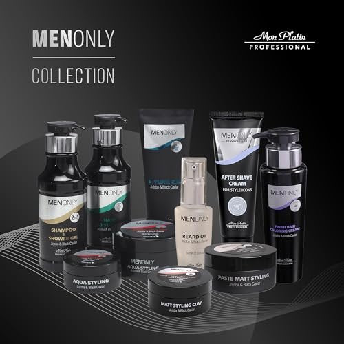 Mon Platin Black Caviar Hair Cream – Leave-In Moisturizer with Jojoba, Avocado & Silicone – Smooth & Shine – 250ml - görsel 12