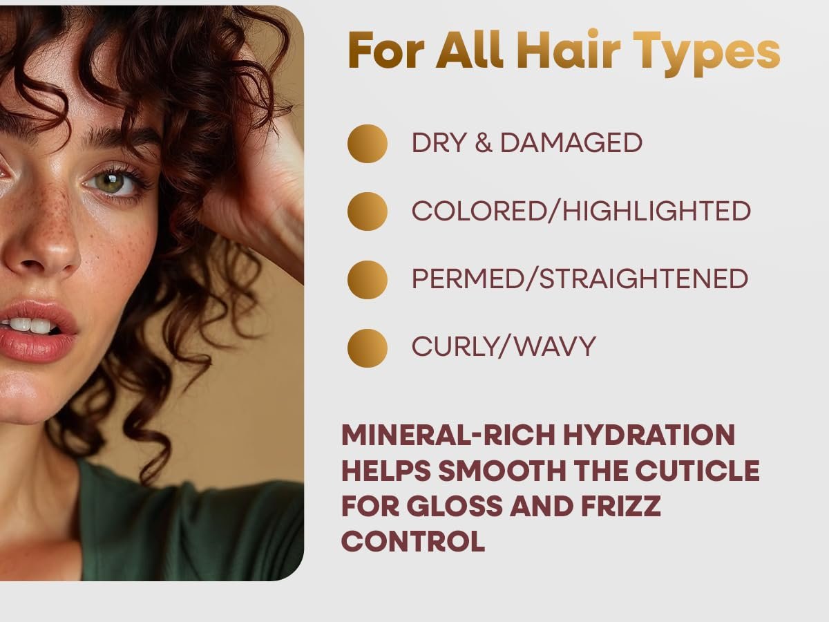 Mon Platin Honey & Olive Oil Hair Mask 500g – Deep Conditioner with Dead Sea Minerals, Royal Jelly & Propolis for Dry, Damaged, Colored, Permed or Split-End Hair - görsel 11