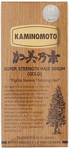 KAMINOMOTO Hair Loss and Growth Acceleration Gold 150ml Regrowth Treatment Avelisse