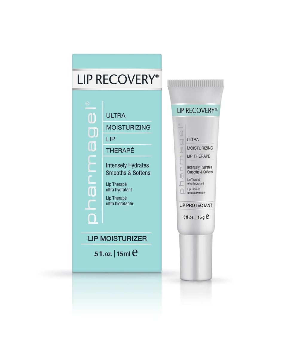 Pharmagel Lip Recovery Protectant - Hydrating Lip Treatment for Lip Lines and Wrinkles, Moisturizing Lip Balm & Repair, 0.5 oz Avelisse