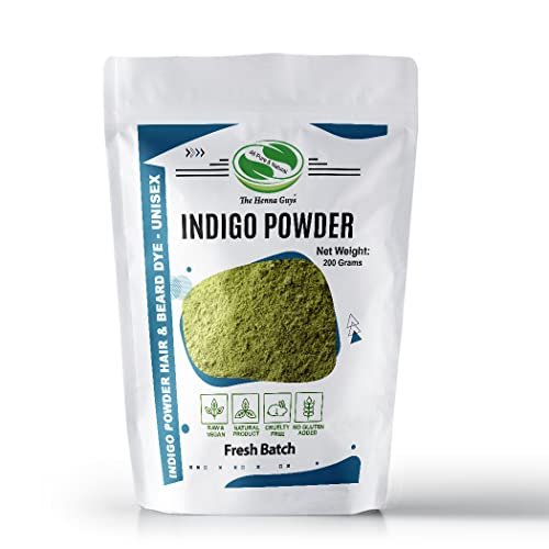 200g Indigo Powder for Hair Dye & Color – The Henna Guys - görsel 2