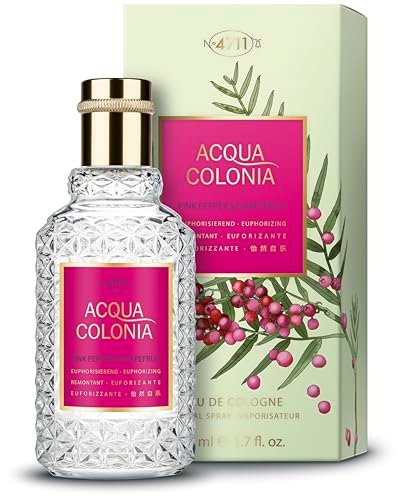 4711 Acqua Colonia Pink Pepper and Grapefruit Eau de Cologne for Unisex - 1.7 oz Spray - görsel 1