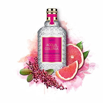 4711 Acqua Colonia Pink Pepper and Grapefruit Eau de Cologne for Unisex - 1.7 oz Spray