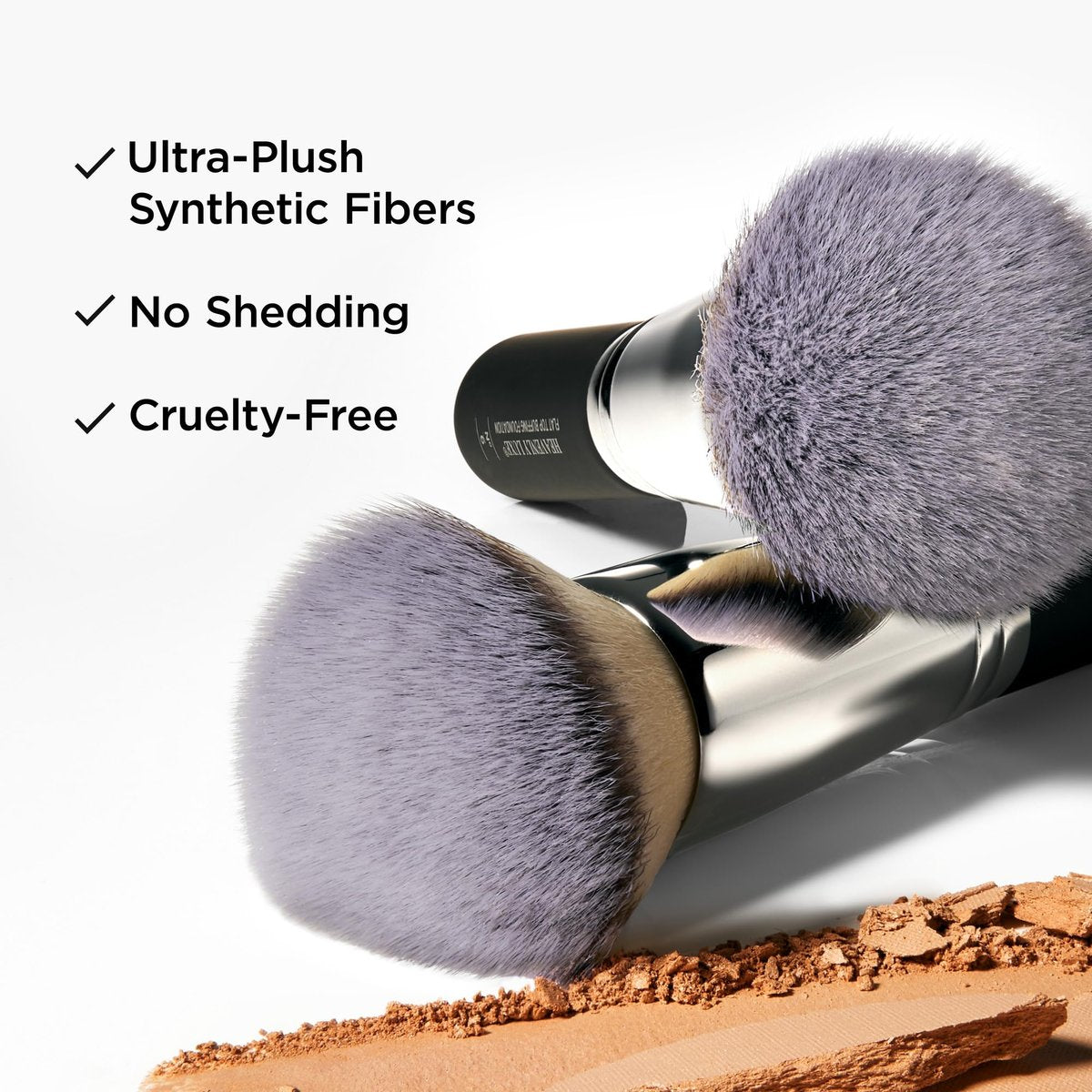 IT Cosmetics Heavenly Luxe Flat Top Buffing Foundation Brush #6 - Professional Foundation Brush for Liquid & Powder Makeup Avelisse