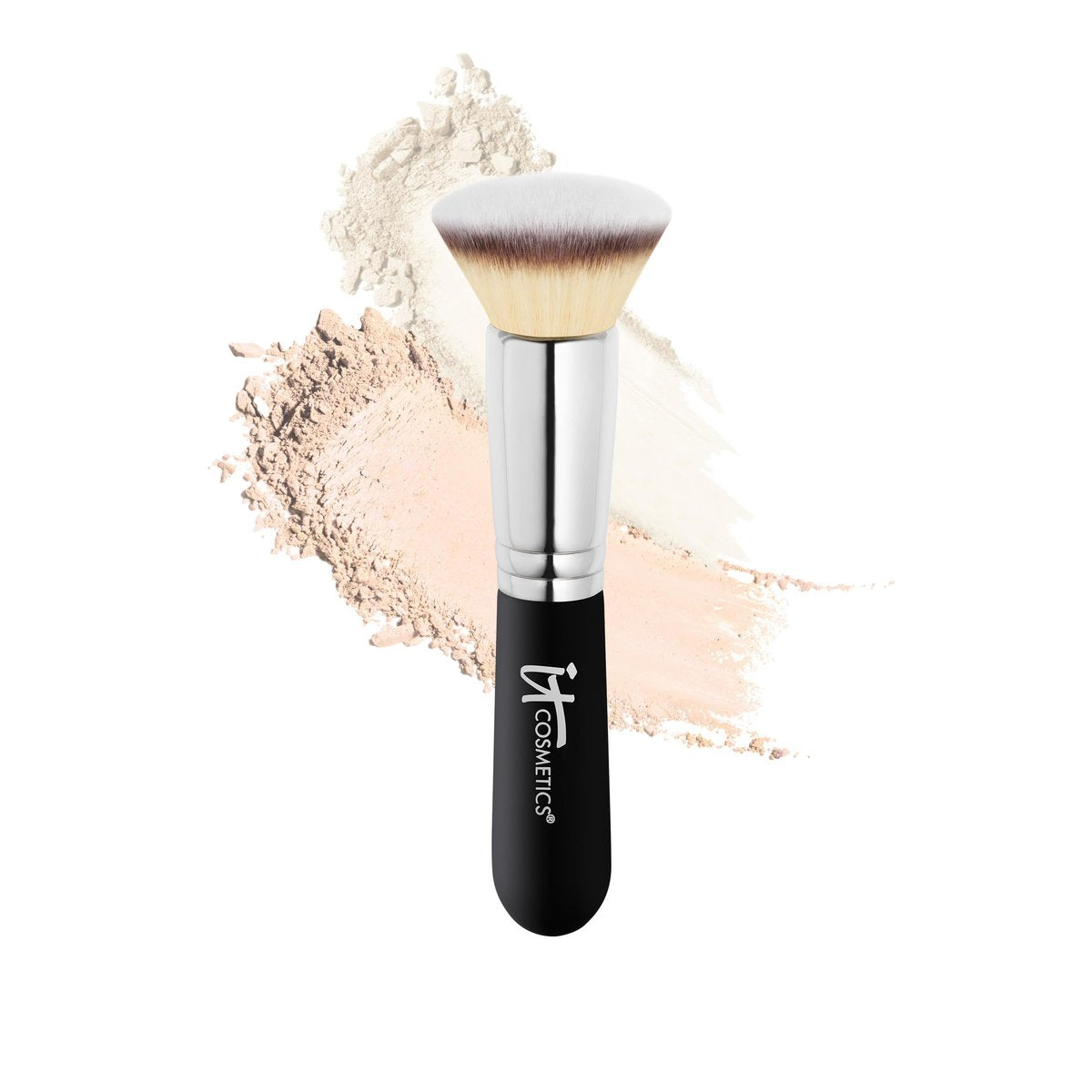 IT Cosmetics Heavenly Luxe Flat Top Buffing Foundation Brush #6 - Professional Foundation Brush for Liquid & Powder Makeup Avelisse