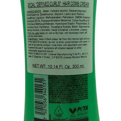 Sedal Rizos Definidos 3-Piece Set – Shampoo, Conditioner & Styling for Defined Curls Avelisse