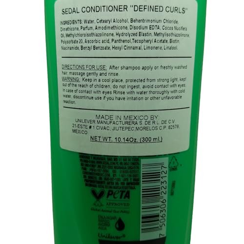 Sedal Rizos Definidos 3-Piece Set – Shampoo, Conditioner & Styling for Defined Curls Avelisse