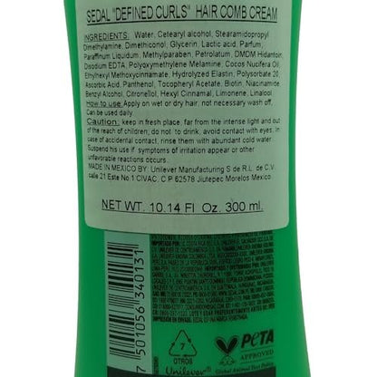 Sedal Rizos Definidos 3-Piece Set – Shampoo, Conditioner & Styling for Defined Curls Avelisse