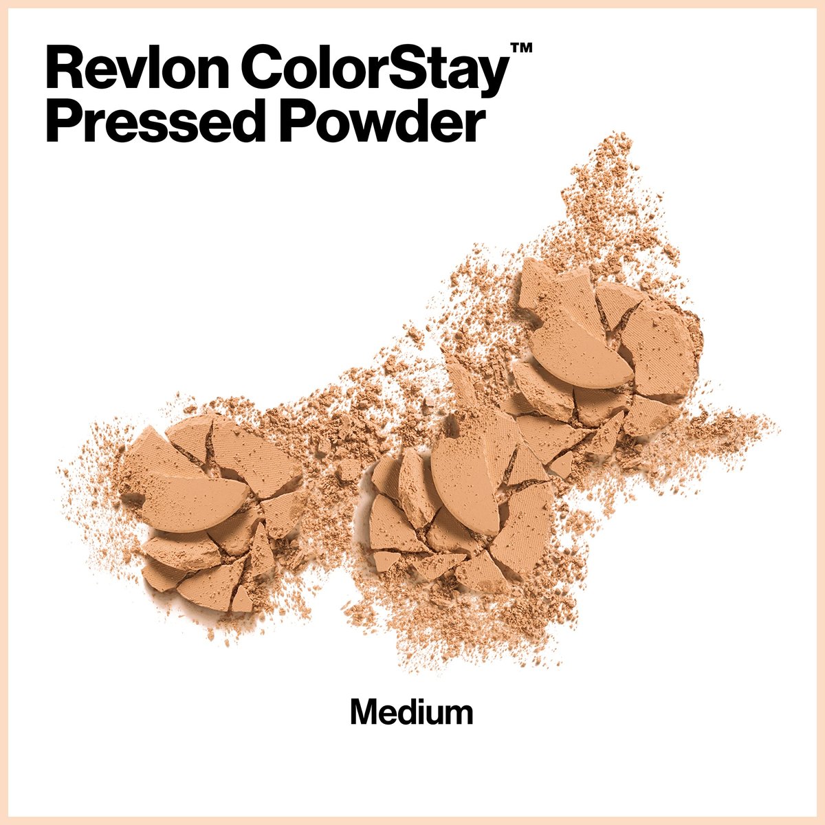 Revlon ColorStay Pressed Powder Face Makeup - Longwearing, Fragrance-Free, Noncomedogenic, 840 Medium, 0.3 oz - görsel 3