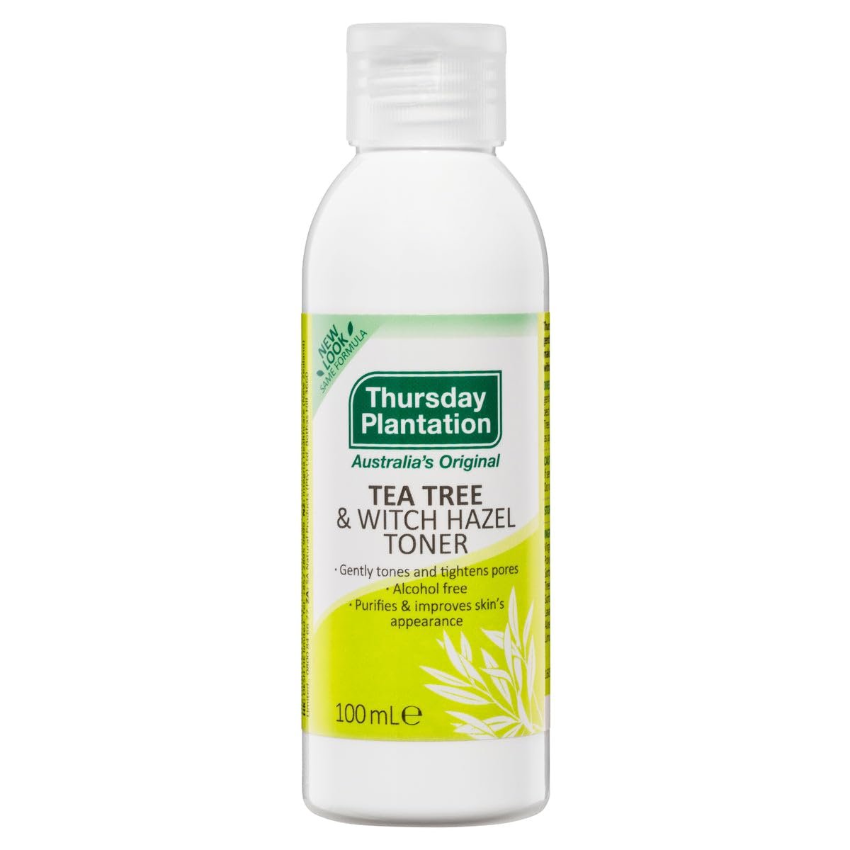 Thursday Plantation Tea Tree & Witch Hazel Toner - 100ml / 3.38oz - Natural Astringent for Clear, Balanced Skin - görsel 1
