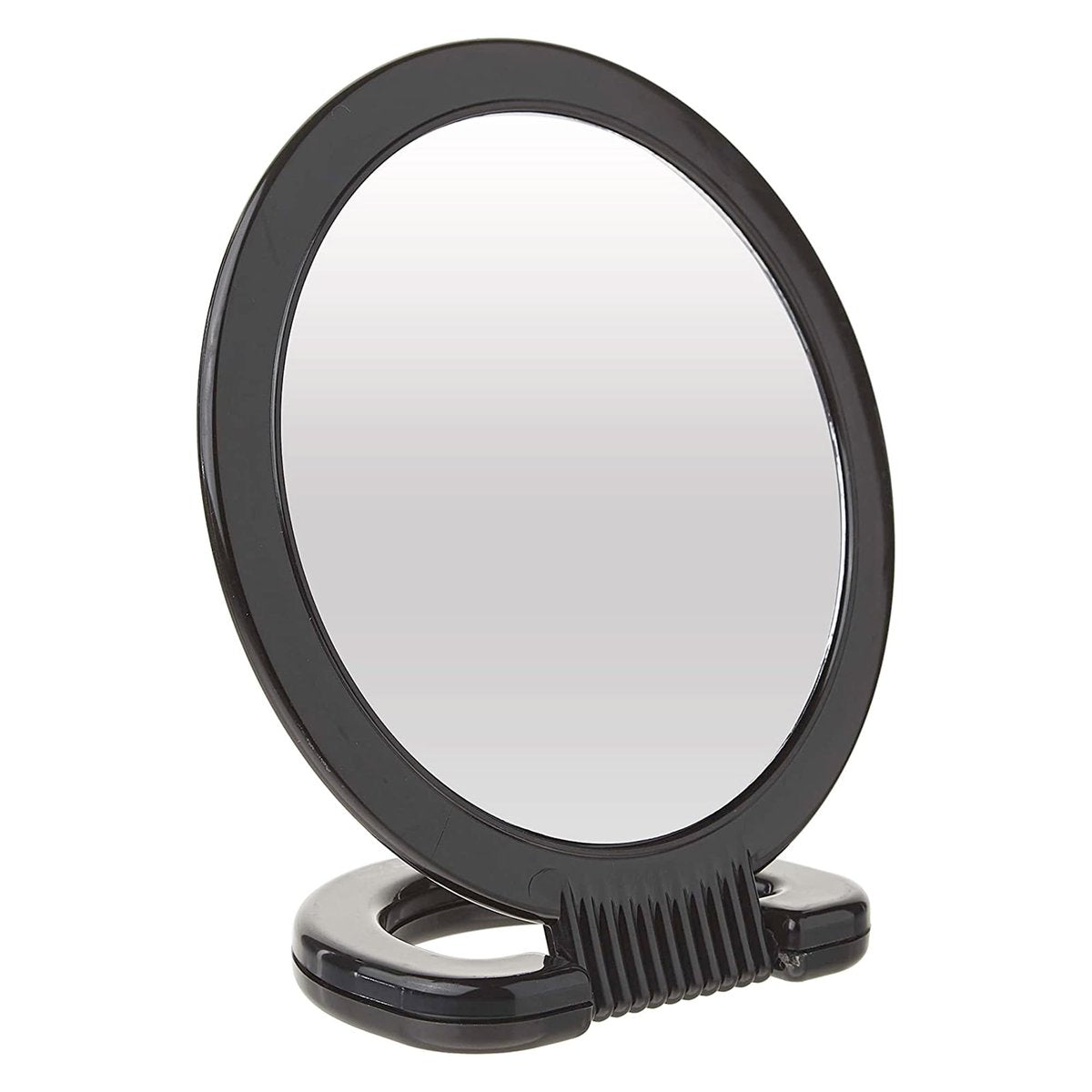 Diane Hand Mirror – Double-Sided 1X and 3X Magnification, Lightweight Portable Handheld Mirror with Handle, Ideal for Makeup, Shaving, & Everyday Beauty, Compact Size for Travel & Gym – 6" Diameter - görsel 2