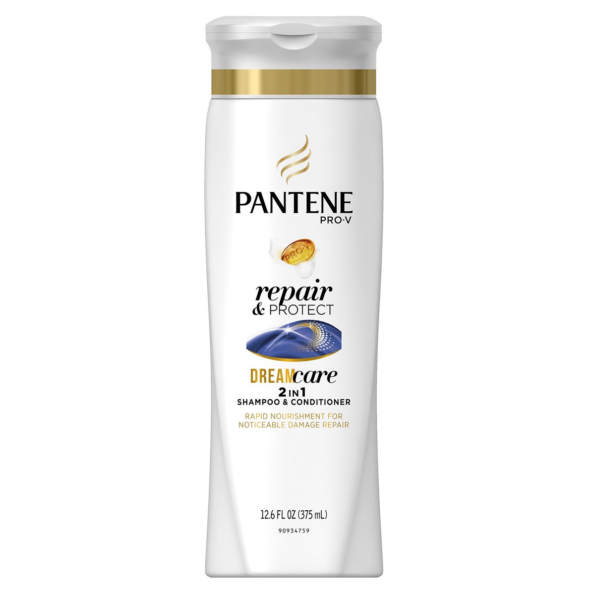 Pantene Pro-V 2-in-1 Shampoo & Conditioner, Repair & Protect with Keratin, 12.6 oz Avelisse