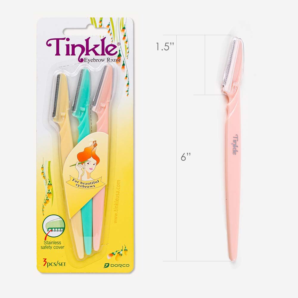 Tinkle Women's Shaver Razors, Pack of 36 | Dermaplaning Razor Tool for Smooth Skin Avelisse