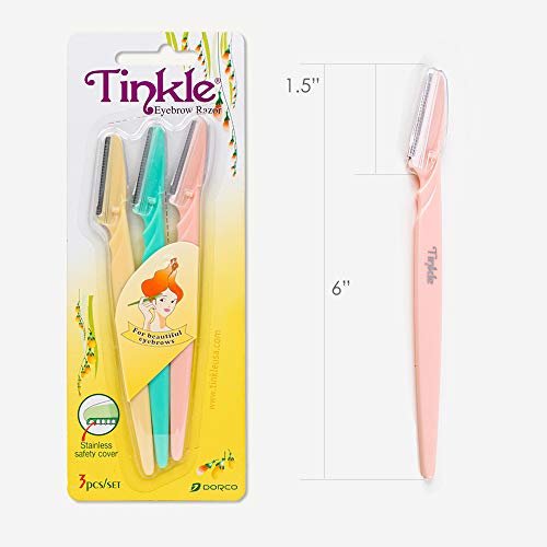 Tinkle Women's Shaver Razors, Pack of 36 | Dermaplaning Razor Tool for Smooth Skin Avelisse