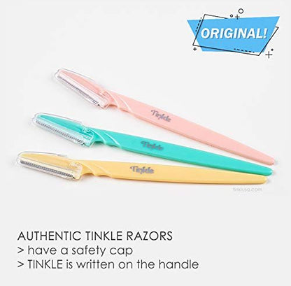 Tinkle Women's Shaver Razors, Pack of 36 | Dermaplaning Razor Tool for Smooth Skin Avelisse
