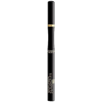 L'Oreal Paris Infallible Super Slim Long-Lasting Liquid Eyeliner - Ultra-Fine Felt Tip, Quick Drying Formula, Black, 1 Count