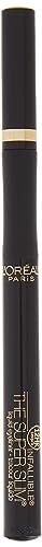 L'Oreal Paris Infallible Super Slim Long-Lasting Liquid Eyeliner - Ultra-Fine Felt Tip, Quick Drying Formula, Black, 1 Count
