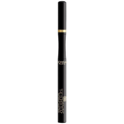 L'Oreal Paris Infallible Super Slim Long-Lasting Liquid Eyeliner - Ultra-Fine Felt Tip, Quick Drying Formula, Black, 1 Count