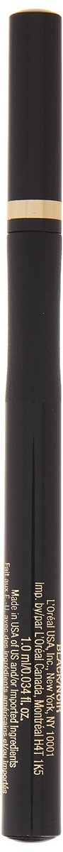 L'Oreal Paris Infallible Super Slim Long-Lasting Liquid Eyeliner - Ultra-Fine Felt Tip, Quick Drying Formula, Black, 1 Count