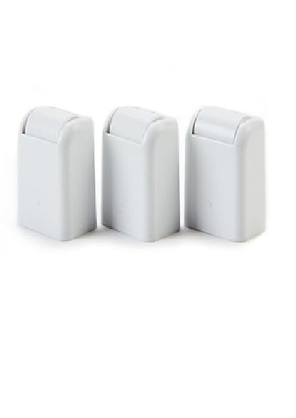Clean + Easy Large Wax Roller Heads – Roll-On Wax Refill Applicators for Legs & Body Hair Removal, 3 Pack