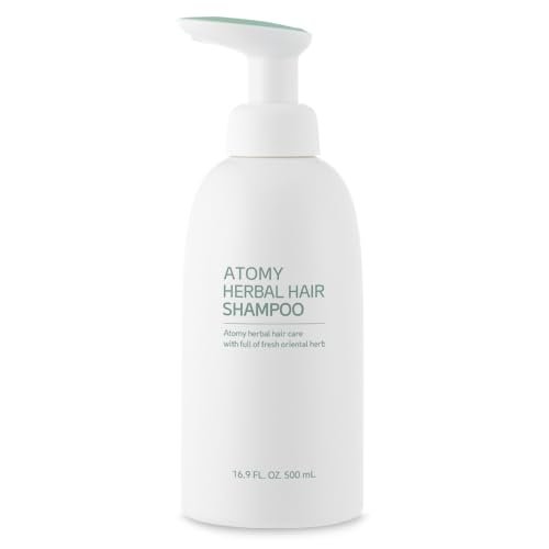 Atomy Herbal Hair Shampoo 500 ml - Sulfate-Free for Hair Growth, Dandruff & Oily Scalp - görsel 3