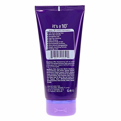 It's a 10 Silk Express Miracle Silk Conditioner for Unisex, 5 oz - Silky, Smooth Hair Avelisse