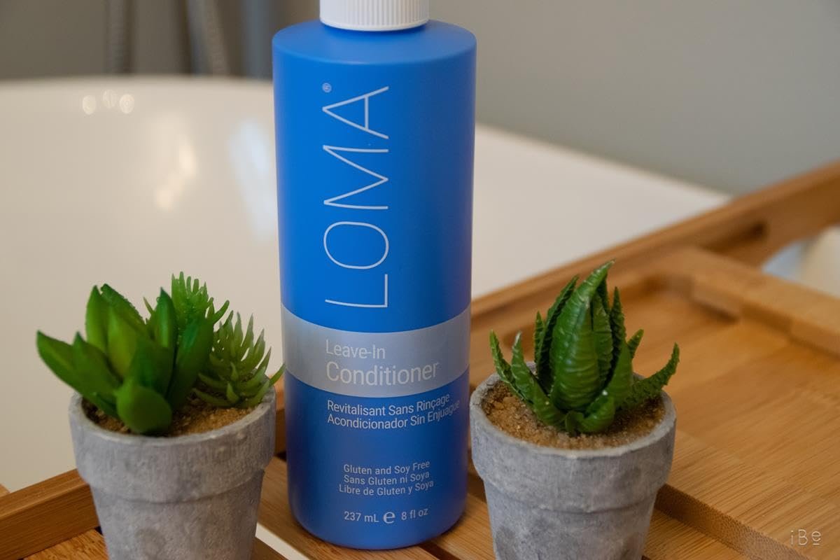Loma Leave-In Conditioner Spray - 8 oz | Moisturizing & Detangling Hair Treatment Avelisse