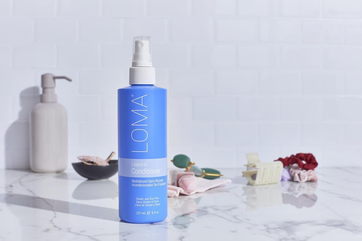 Loma Leave-In Conditioner Spray - 8 oz | Moisturizing & Detangling Hair Treatment Avelisse