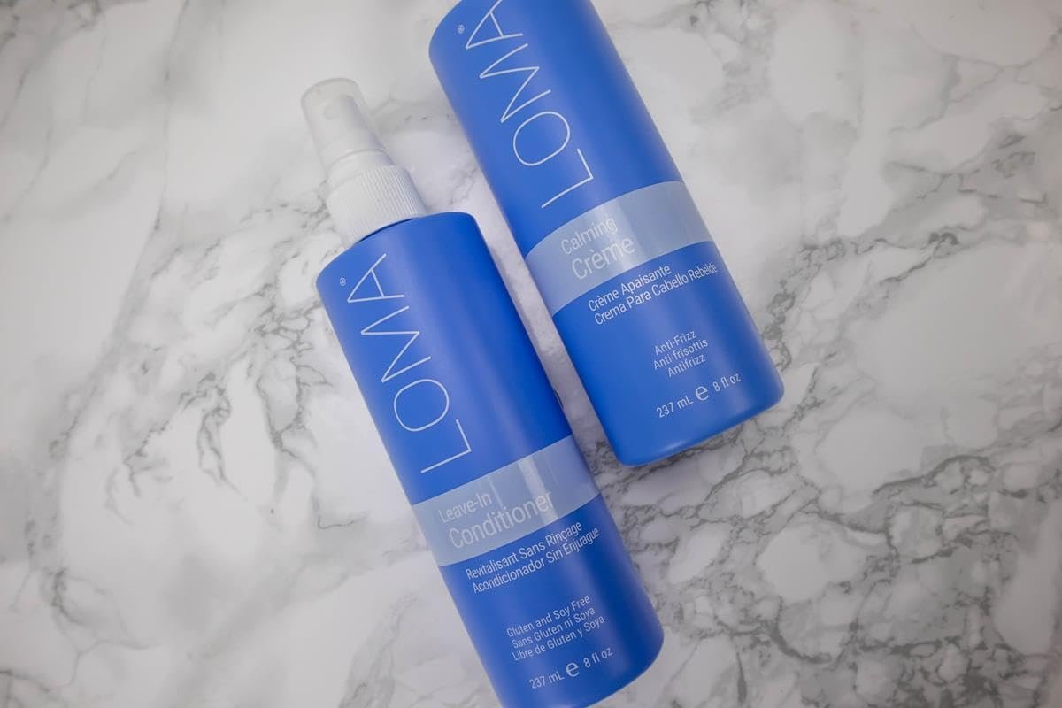 Loma Leave-In Conditioner Spray - 8 oz | Moisturizing & Detangling Hair Treatment Avelisse
