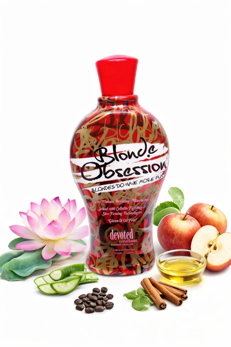 Devoted Creations Blonde Obsession Self Tanner for Hair & Skin, 12.25 oz Avelisse