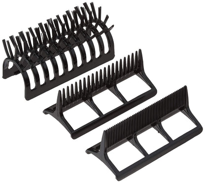 Annie Hot & Hotter Hatchet Hair Dryer Attachment Set #5803 – 3-Piece Comb Kit for Precision Styling