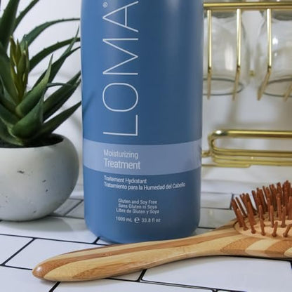 Loma Moisturizing Treatment - Deep Conditioner for Dry Hair, 33.8 Fl Oz Avelisse