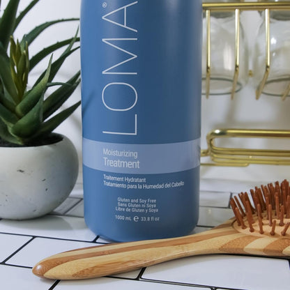 Loma Moisturizing Treatment - Deep Conditioner for Dry Hair, 33.8 Fl Oz Avelisse