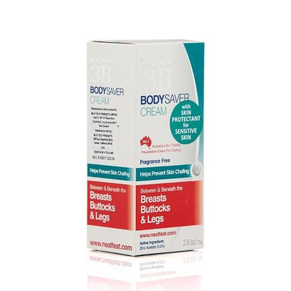 NEAT 3B Body Saver Anti-Chafe & Sweat Rash Cream - 2.6 oz