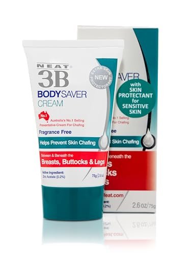 NEAT 3B Body Saver Anti-Chafe & Sweat Rash Cream - 2.6 oz - görsel 2