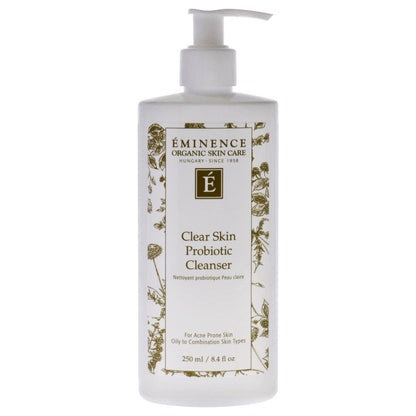 Eminence Clear Skin Probiotic Cleanser – 8.4 oz | Gentle Acne Wash for Balanced Complexion Avelisse