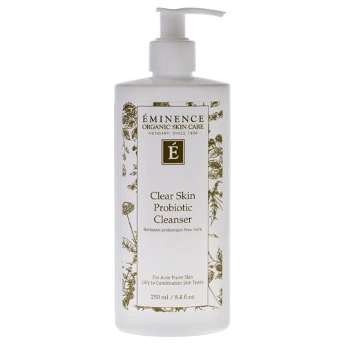 Eminence Clear Skin Probiotic Cleanser – 8.4 oz | Gentle Acne Wash for Balanced Complexion Avelisse