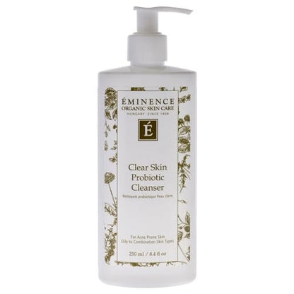 Eminence Clear Skin Probiotic Cleanser – 8.4 oz | Gentle Acne Wash for Balanced Complexion Avelisse