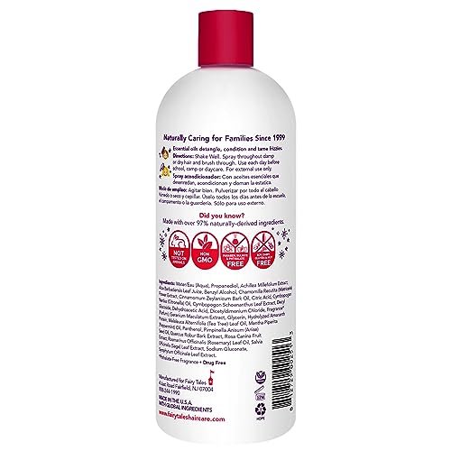 Fairy Tales Rosemary Repel Daily Kids Conditioning Spray Refill – 32 fl oz (Pack of 1) Avelisse