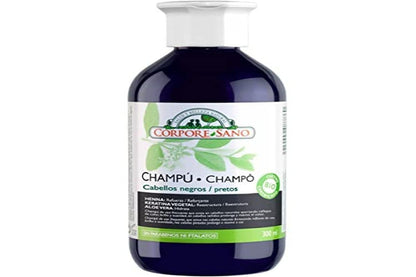 Corpore Sano Henna Palo Campeche Shampoo – 300 ml | Natural Hair Care for Dandruff & Hair Loss