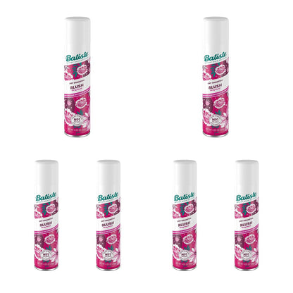 Batiste Blush Dry Shampoo – 6.73 oz (Pack of 6) for Voluminous, Fragrant Hair Avelisse