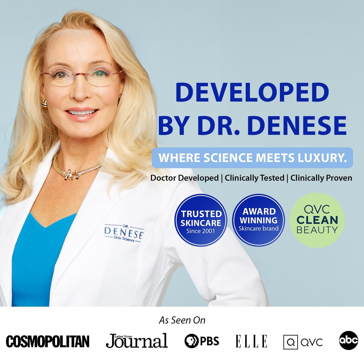 Dr. Denese Triple Strength Neck Wrinkle Smoother 4 oz – Firming Cream with Peptides, Retinol & Hyaluronic Acid Avelisse