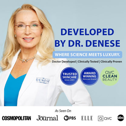 Dr. Denese Triple Strength Neck Wrinkle Smoother 4 oz – Firming Cream with Peptides, Retinol & Hyaluronic Acid Avelisse