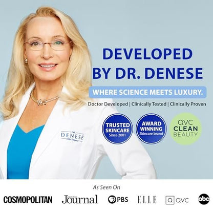 Dr. Denese Triple Strength Neck Wrinkle Smoother 4 oz – Firming Cream with Peptides, Retinol & Hyaluronic Acid Avelisse