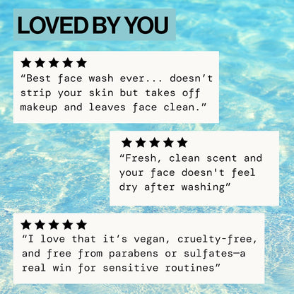 Pacifica Beauty Sea Foam Face Wash – Gentle Foaming Cleanser with Coconut Water & Sea Algae for Combination & Oily Skin, Vegan & Cruelty-Free, 5 Fl Oz